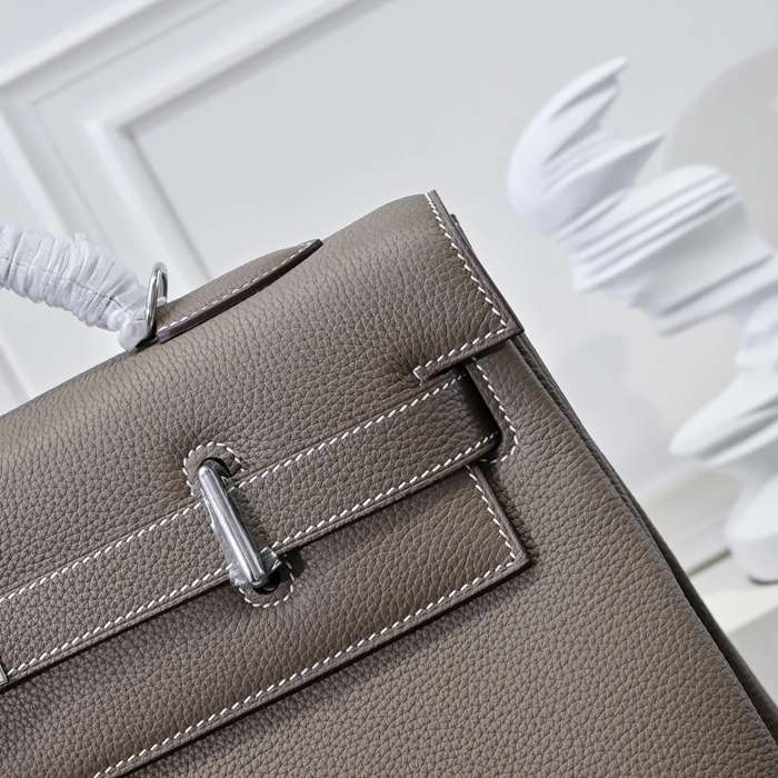 HERMES ケリー 42cm ショルダーバッグ セミハンドメイド 42cm Kelly 42cm サイズ:42cm