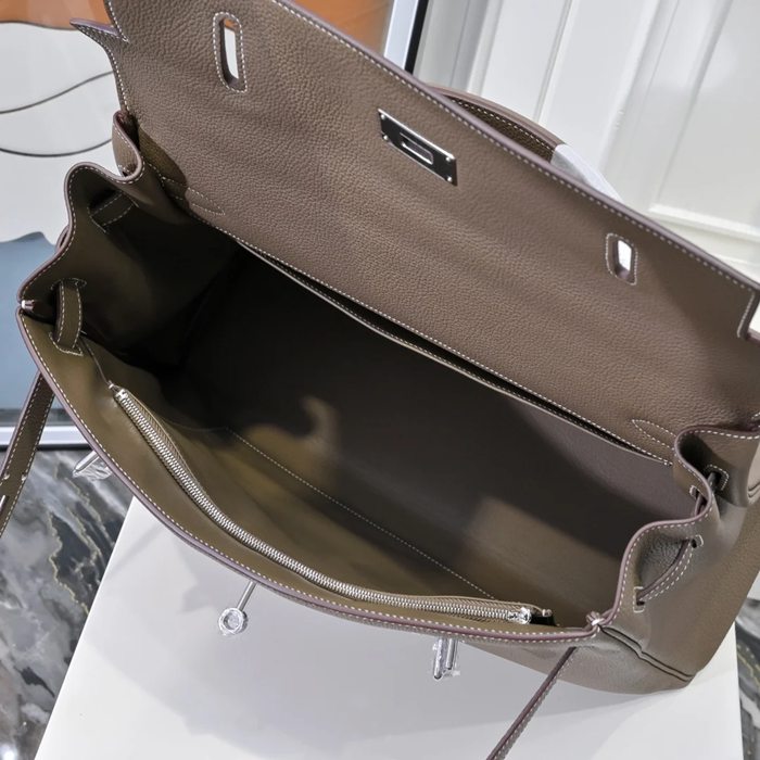 HERMES ケリー 42cm ショルダーバッグ セミハンドメイド 42cm Kelly 42cm サイズ:42cm