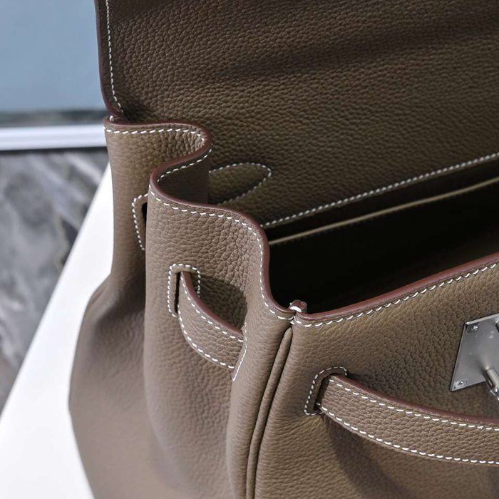 HERMES ケリー 42cm ショルダーバッグ セミハンドメイド 42cm Kelly 42cm サイズ:42cm