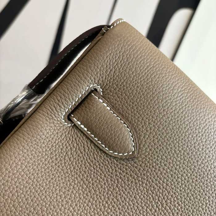 HERMES ケリー 32cm 象グレー 斜め掛けバッグ セミハンドメイド 32cm Kelly 32cm サイズ:32cm