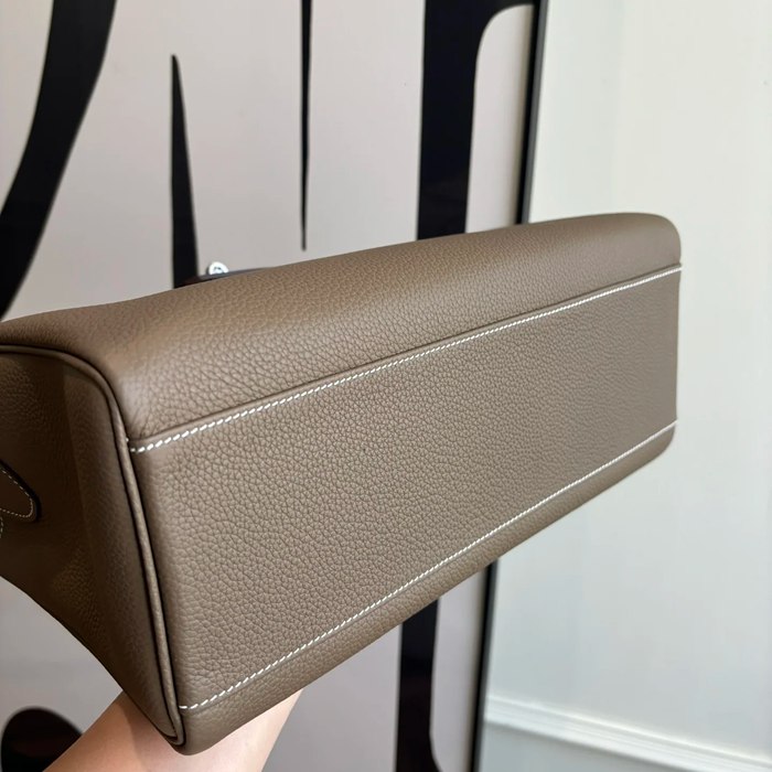 HERMES ケリー 32cm 象グレー 斜め掛けバッグ セミハンドメイド 32cm Kelly 32cm サイズ:32cm