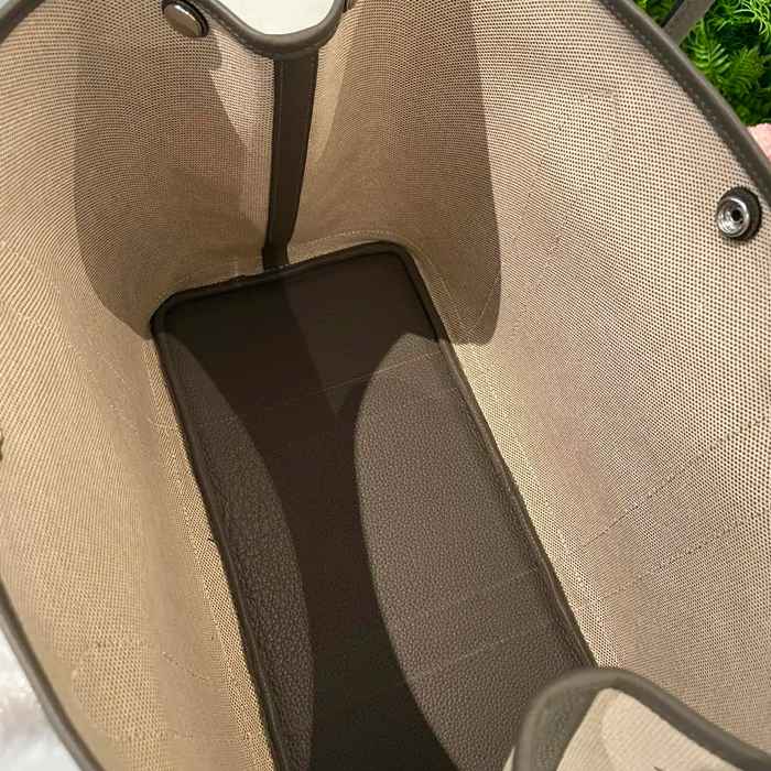 HERMES ガーデン 36cm カーフレザー ハンドバッグ セミハンドメイド 36cm Garden 36cm サイズ:36cm
