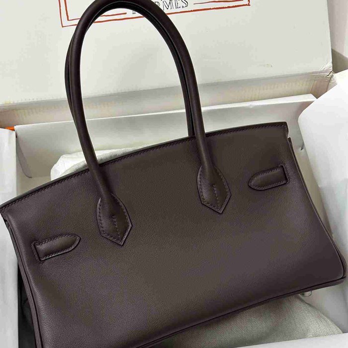 HERMES バーキン 29cm カーフスキン 斜め掛けバッグ 新作 セミハンドメイド 29cm Birkin 29cm サイズ:29cm