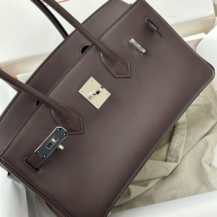 HERMES バーキン 29cm カーフスキン 斜め掛けバッグ 新作 セミハンドメイド 29cm Birkin 29cm サイズ:29cm