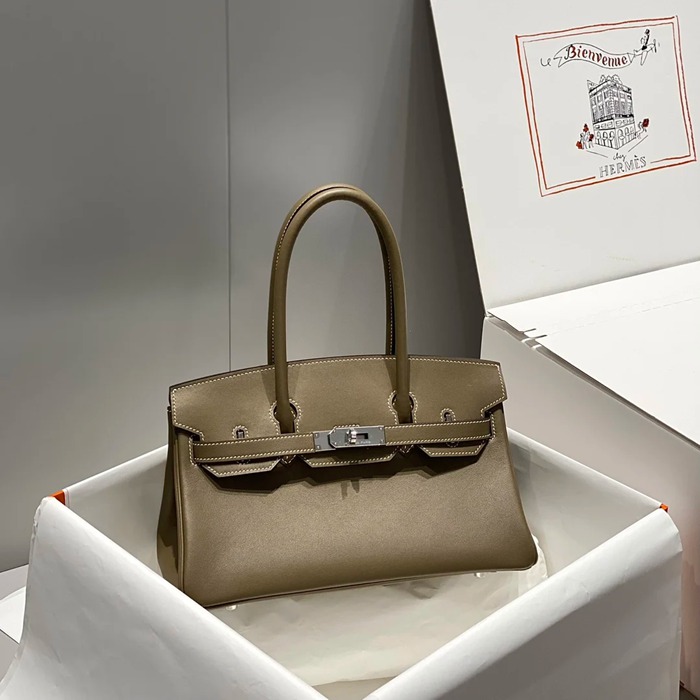 HERMES バーキン 29cm 象グレー ハンドバッグ セミハンドメイド 29cm Birkin 29cm サイズ:29cm
