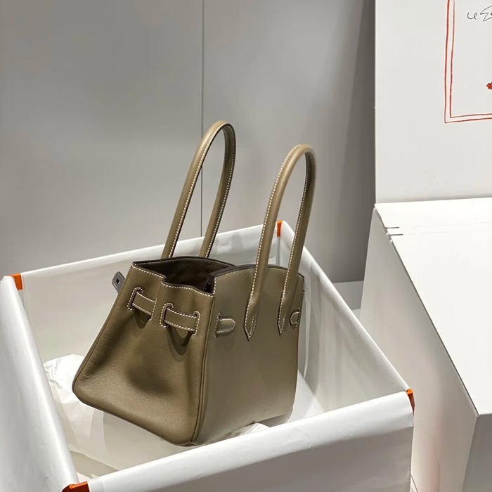 HERMES バーキン 29cm 象グレー ハンドバッグ セミハンドメイド 29cm Birkin 29cm サイズ:29cm