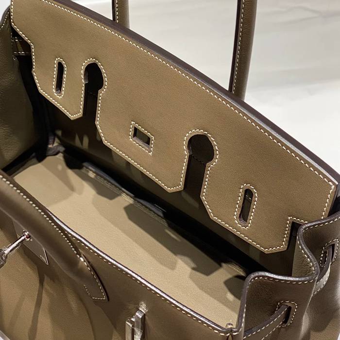 HERMES バーキン 29cm 象グレー ハンドバッグ セミハンドメイド 29cm Birkin 29cm サイズ:29cm