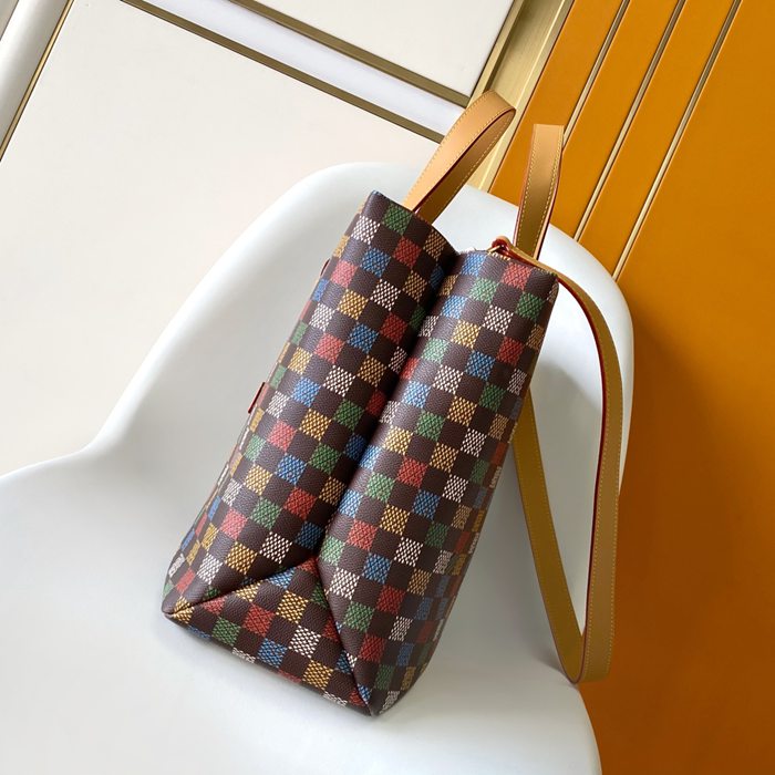 LOUIS VUITTON N00192 牛皮 パターン キャンバス ハンドバッグ 40x32x16cm サイズ:40x32x16cm