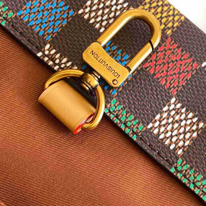LOUIS VUITTON N00192 牛皮 パターン キャンバス ハンドバッグ 40x32x16cm サイズ:40x32x16cm