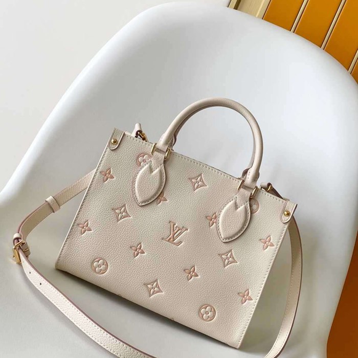 LOUIS VUITTON M14403 モノグラム ストライプ ハンドバッグ 斜め掛けチェーン サイズ:25.0x19.0x11.5cm