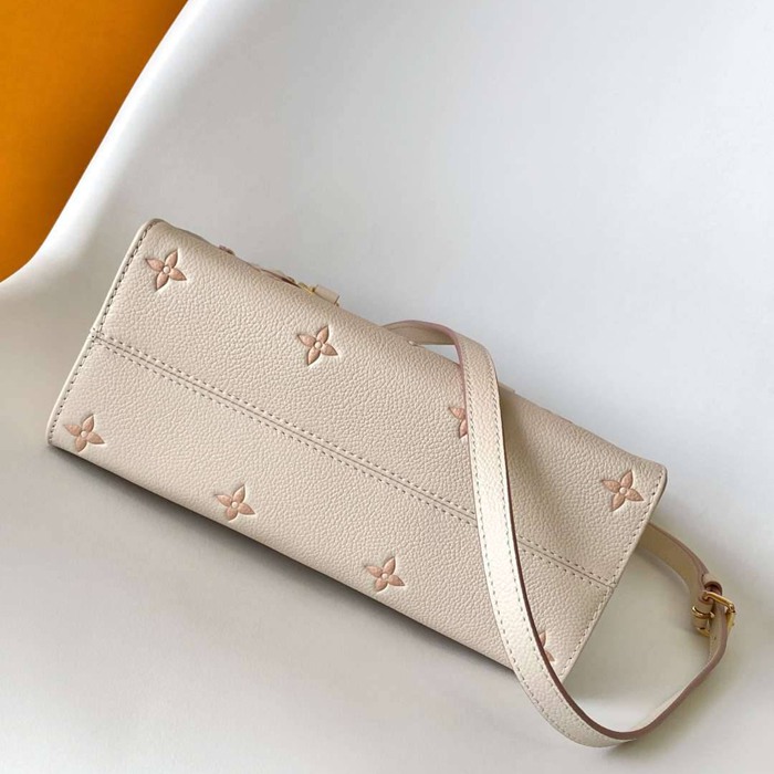 LOUIS VUITTON M14403 モノグラム ストライプ ハンドバッグ 斜め掛けチェーン サイズ:25.0x19.0x11.5cm