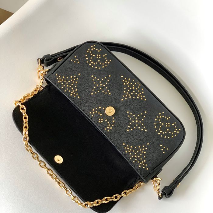 LOUIS VUITTON M82653 牛皮 モノグラム ハンドバッグ 斜め掛けチェーン 23.5x12x4.3cm サイズ:23.5x12x4.3cm