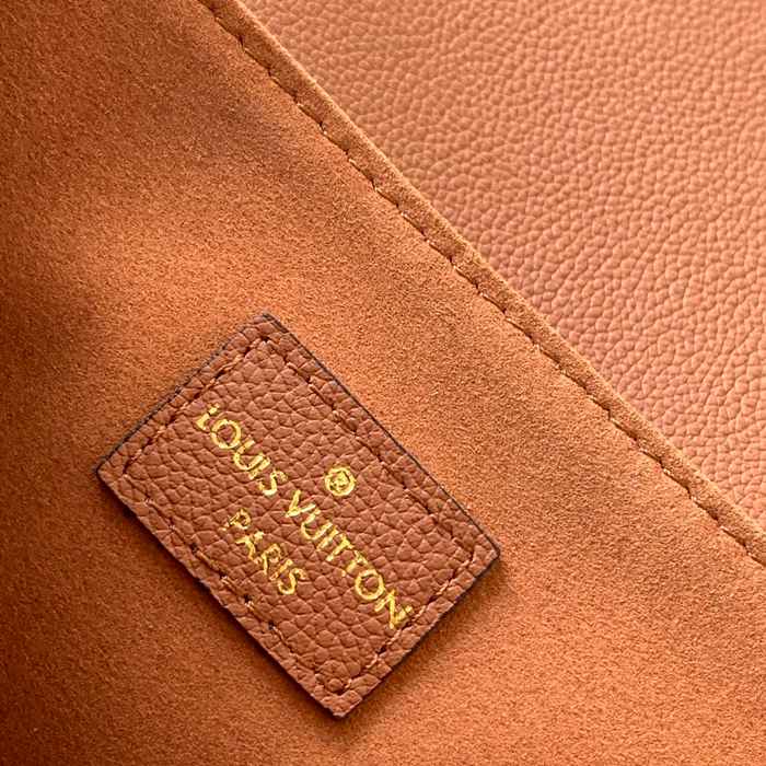 LOUIS VUITTON M22952 牛皮 ブラック ハンドバッグ チェーン 22x16x9.5cm サイズ:22x16x9.5cm