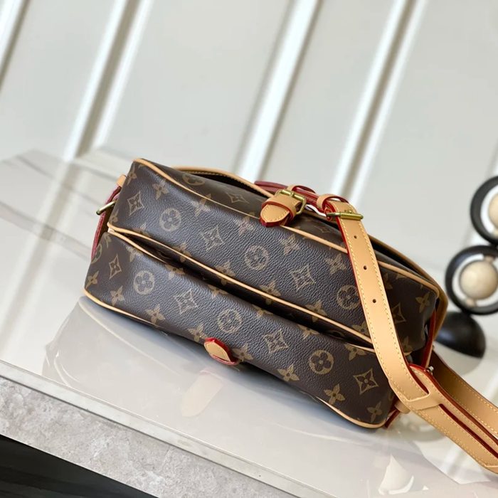 LOUIS VUITTON M42256 牛皮 モノグラム 斜め掛けバッグ 斜め掛け 28x20x11cm サイズ:28x20x11cm