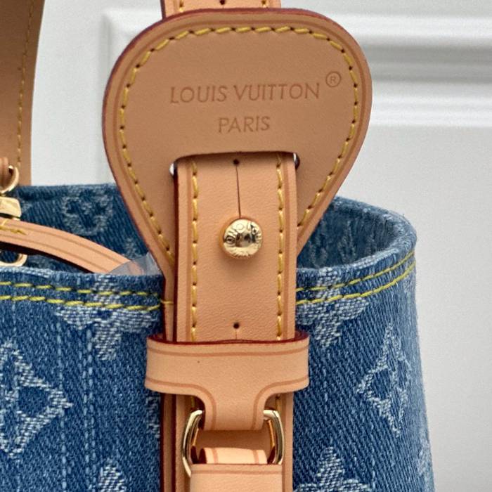 LOUIS VUITTON M28107 デニム 配色 デニム ショルダーバッグ ショルダー 18x16x12cm サイズ:18x16x12cm