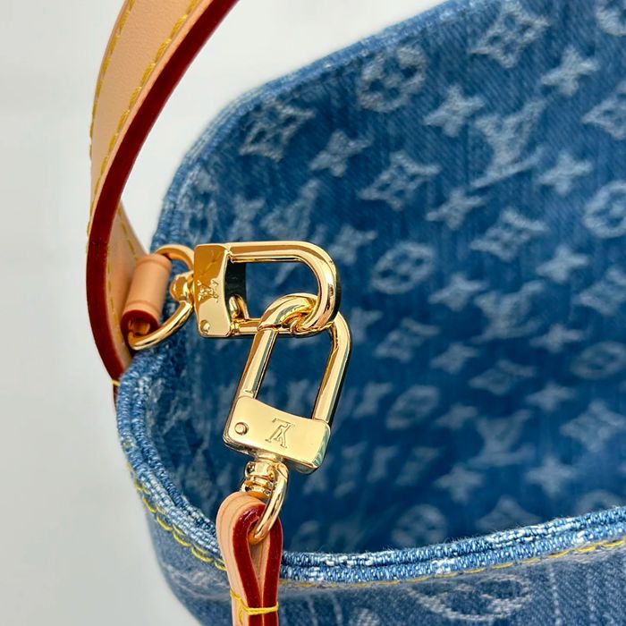 LOUIS VUITTON M28107 デニム 配色 デニム ショルダーバッグ ショルダー 18x16x12cm サイズ:18x16x12cm
