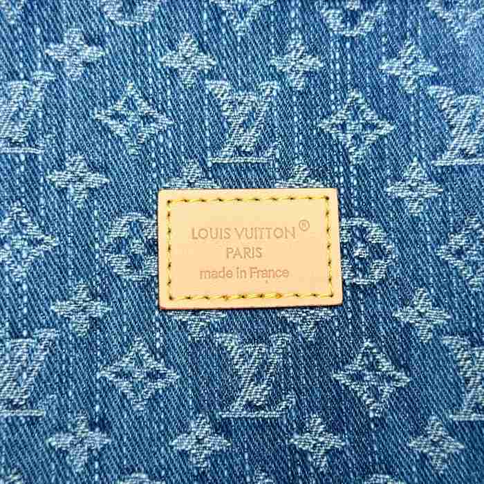 LOUIS VUITTON M28107 デニム 配色 デニム ショルダーバッグ ショルダー 18x16x12cm サイズ:18x16x12cm