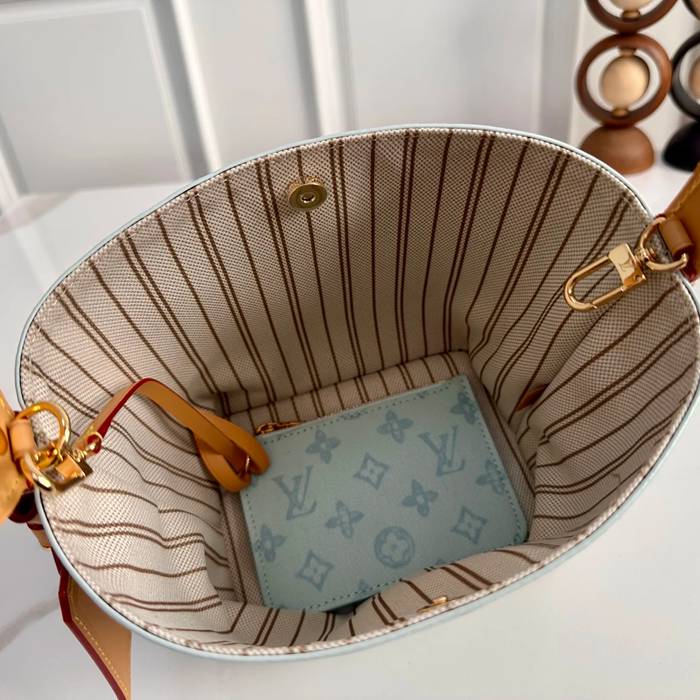 LOUIS VUITTON M27529 牛皮 モノグラム ストライプ ショルダーバッグ ショルダー 18x16x12cm サイズ:18x16x12cm