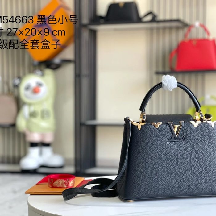 LOUIS VUITTON M54663 モノグラム ブラック 斜め掛けバッグ 斜め掛け 27x18cm サイズ:27x18cm