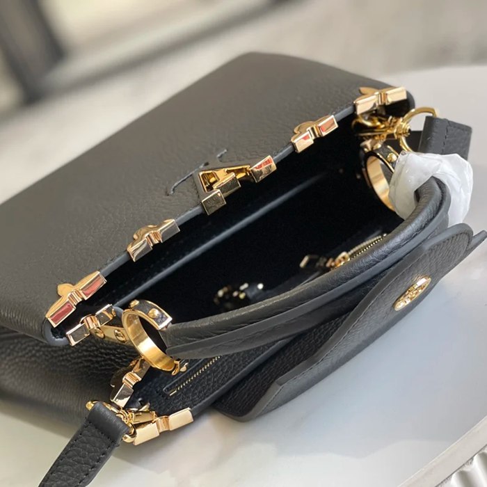 LOUIS VUITTON M54663 モノグラム ブラック 斜め掛けバッグ 斜め掛け 27x18cm サイズ:27x18cm