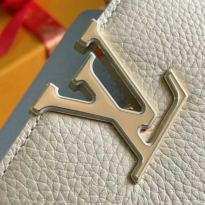 LOUIS VUITTON M23950 モノグラム ホワイト 斜め掛けバッグ 斜め掛けチェーン 21x14cm サイズ:21x14cm
