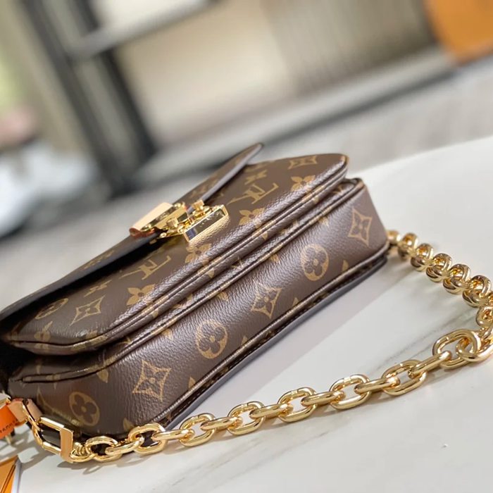 LOUIS VUITTON M46279 モノグラム 斜め掛けバッグ 斜め掛けフラップ 21.5x13.5cm サイズ:21.5x13.5cm
