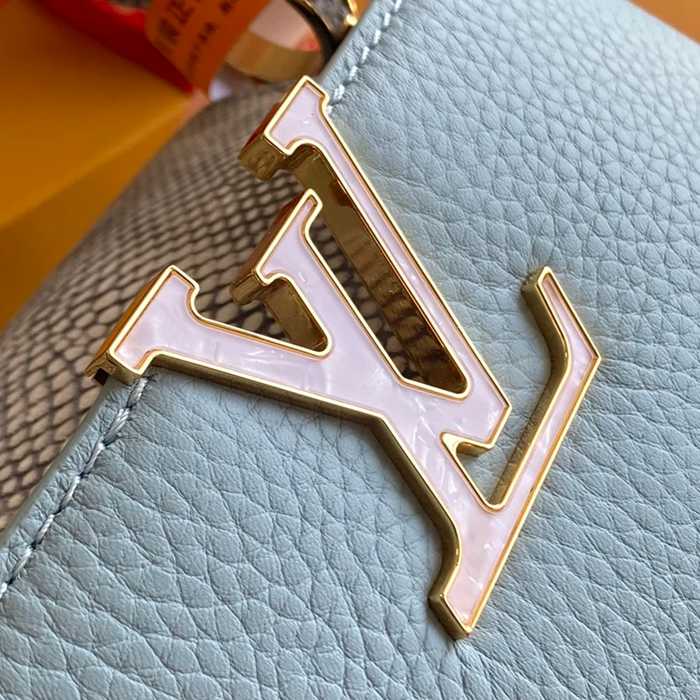 LOUIS VUITTON M21165 スネークレザー 斜め掛けバッグ 斜め掛け手提げフラップ 21x14cm サイズ:21x14cm