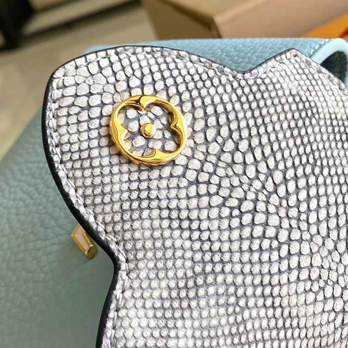 LOUIS VUITTON M21165 スネークレザー 斜め掛けバッグ 斜め掛け手提げフラップ 21x14cm サイズ:21x14cm