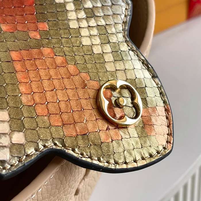 LOUIS VUITTON M81408 牛皮 モノグラム イエロー 斜め掛けバッグ 斜め掛け 21x14cm サイズ:21x14cm