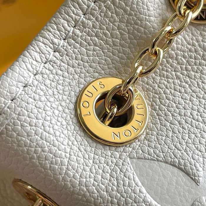 LOUIS VUITTON M47209 ホワイト 斜め掛けバッグ 斜め掛け手提げ 28x20x11cm サイズ:28x20x11cm