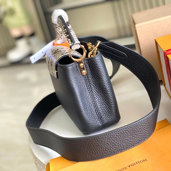 LOUIS VUITTON M95509 牛皮 ブラック 斜め掛けバッグ 斜め掛け 21x14cm サイズ:21x14cm