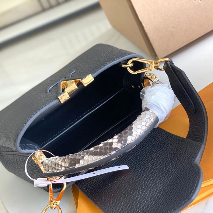 LOUIS VUITTON M95509 牛皮 ブラック 斜め掛けバッグ 斜め掛け 21x14cm サイズ:21x14cm