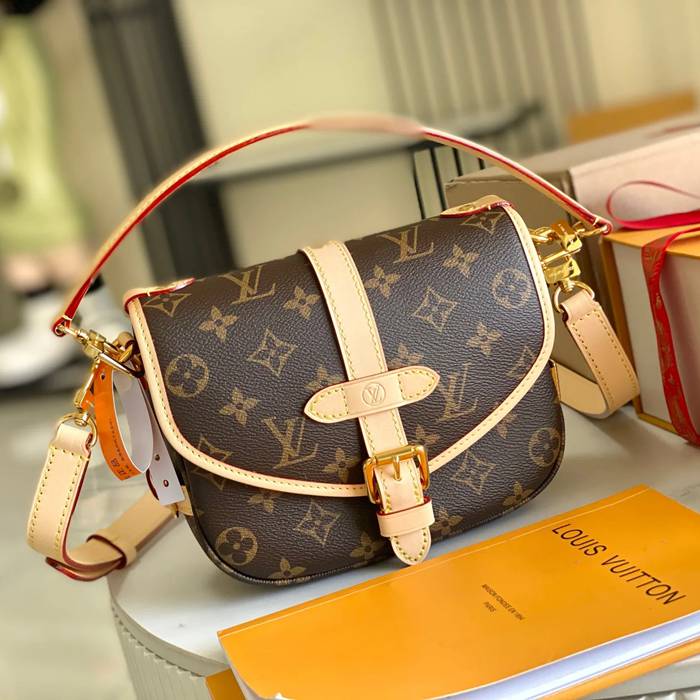LOUIS VUITTON M46740 本革 モノグラム 斜め掛けバッグ 斜め掛け手提げ 20x16x7.5cm サイズ:20x16x7.5cm