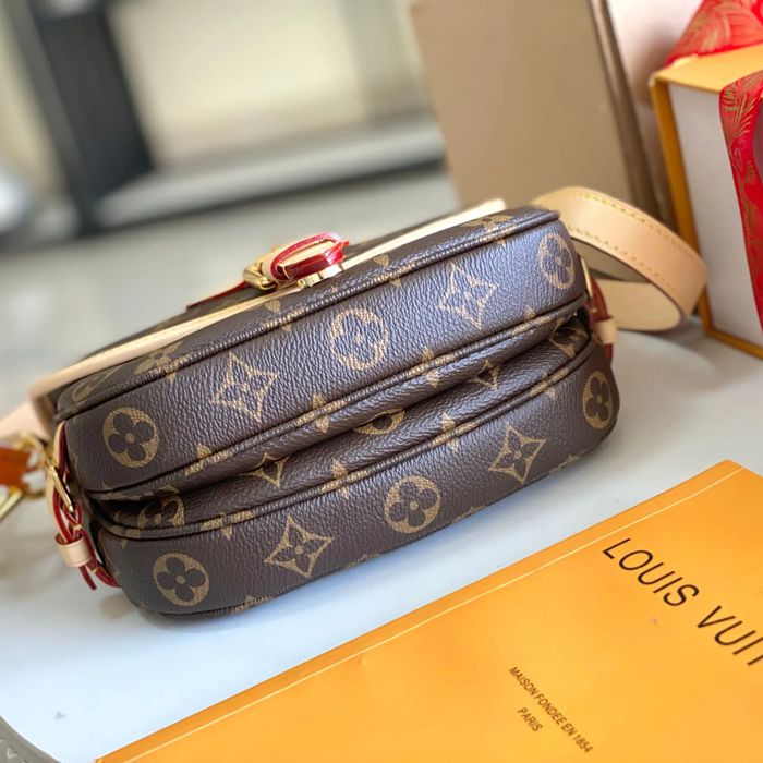 LOUIS VUITTON M46740 本革 モノグラム 斜め掛けバッグ 斜め掛け手提げ 20x16x7.5cm サイズ:20x16x7.5cm