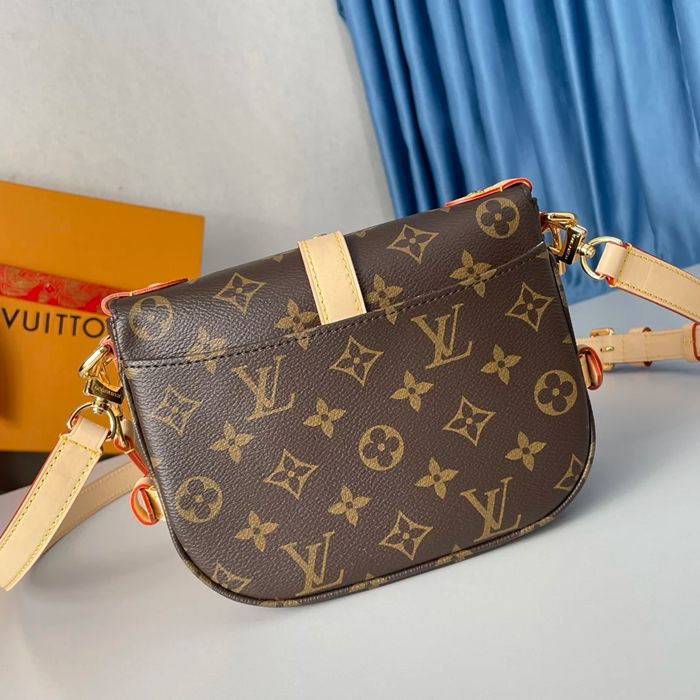 LOUIS VUITTON M46740 牛皮 モノグラム キャンバス 斜め掛けバッグ レディース斜め掛け 20x16x7.5cm サイズ:20x16x7.5cm