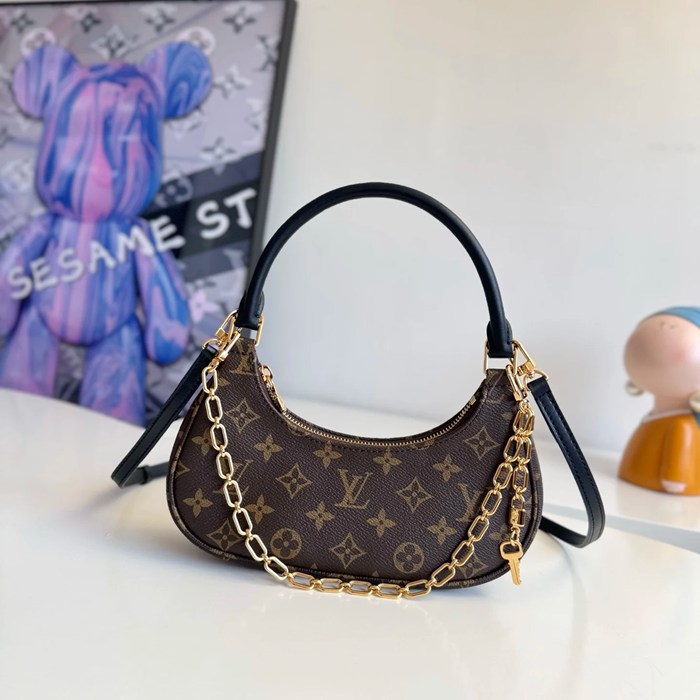 LOUIS VUITTON M25223 牛皮 モノグラム キャンバス 斜め掛けバッグ レディース斜め掛けチェーン 24x10cm サイズ:24x10cm