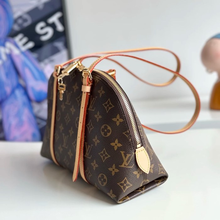 LOUIS VUITTON M28951 牛皮 モノグラム キャンバス ハンドバッグ レディースリュック 30x20x10cm サイズ:30x20x10cm