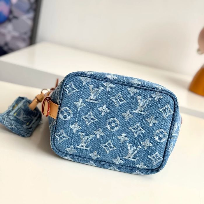 LOUIS VUITTON M28107 デニム 配色 デニム ショルダーバッグ レディースショルダー 18x16x12cm サイズ:18x16x12cm