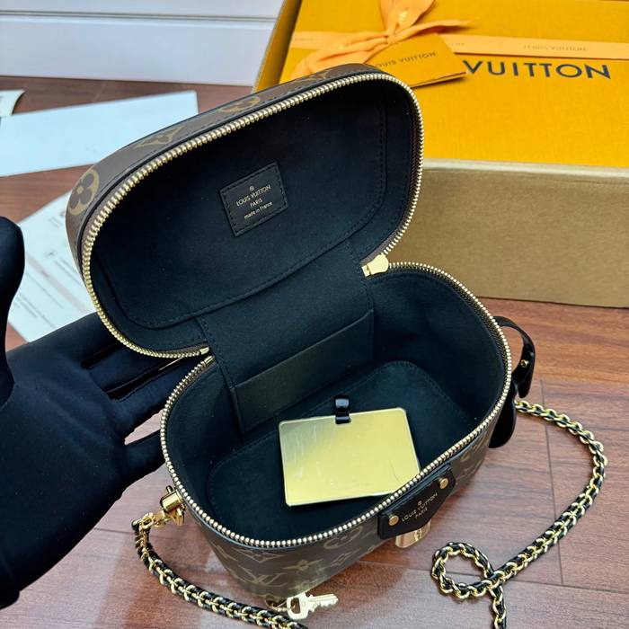 LOUIS VUITTON M47128 ボックスレザー 斜め掛けバッグ レディース斜め掛け 19x13x11cm サイズ:19x13x11cm