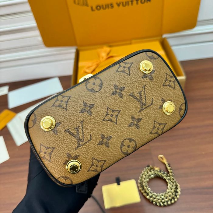LOUIS VUITTON M47128 ボックスレザー 斜め掛けバッグ レディース斜め掛け 19x13x11cm サイズ:19x13x11cm