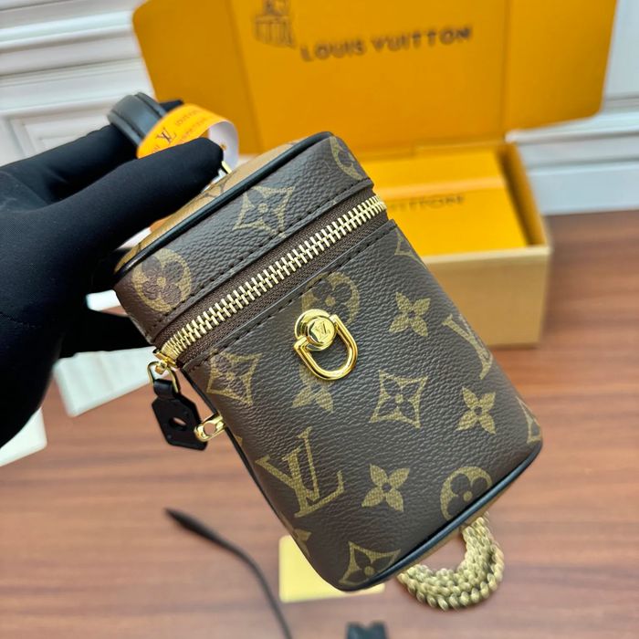 LOUIS VUITTON M47128 ボックスレザー 斜め掛けバッグ レディース斜め掛け 19x13x11cm サイズ:19x13x11cm