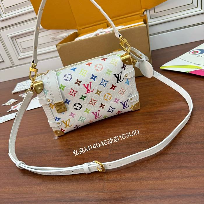 LOUIS VUITTON M14046 ボックスレザー 斜め掛けバッグ レディース斜め掛け 23.5x16x8.5cm サイズ:23.5x16x8.5cm