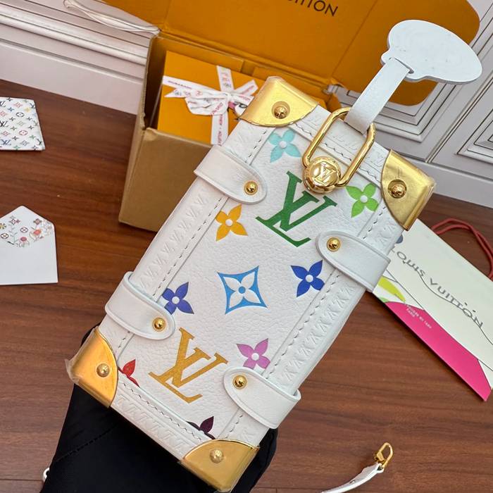 LOUIS VUITTON M14046 ボックスレザー 斜め掛けバッグ レディース斜め掛け 23.5x16x8.5cm サイズ:23.5x16x8.5cm