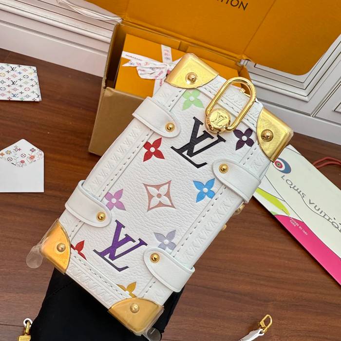 LOUIS VUITTON M14046 ボックスレザー 斜め掛けバッグ レディース斜め掛け 23.5x16x8.5cm サイズ:23.5x16x8.5cm