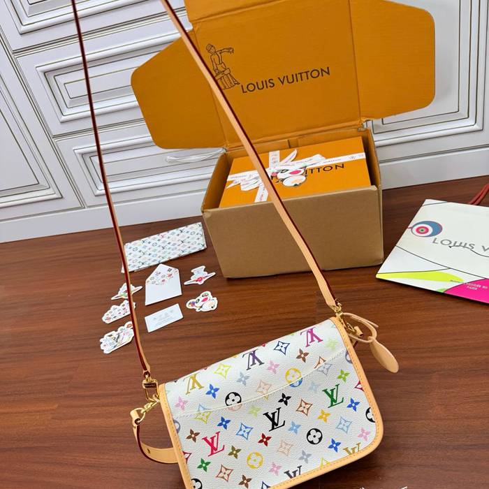 LOUIS VUITTON M27866 ボックスレザー 斜め掛けバッグ レディース斜め掛け 24x15cm サイズ:24x15cm