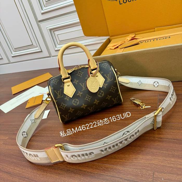 LOUIS VUITTON M46222 ボックスレザー 斜め掛けバッグ レディース斜め掛け 20.5x13.5x12cm サイズ:20.5x13.5x12cm