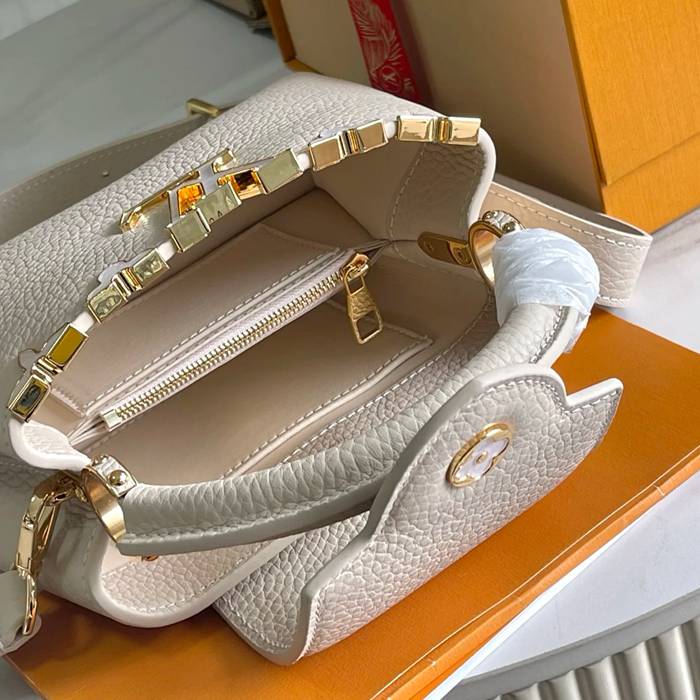 LOUIS VUITTON M11341 モノグラム ホワイト 斜め掛けバッグ レディース斜め掛けチェーン 21x14cm サイズ:21x14cm