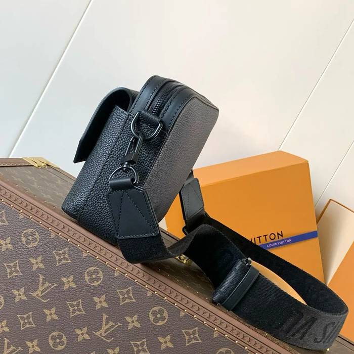 LOUIS VUITTON M22842 牛皮 ブラック 斜め掛けバッグ レディース斜め掛け 24x18cm サイズ:24x18cm