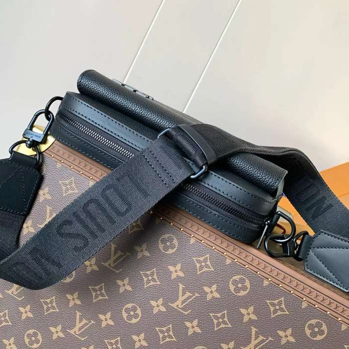 LOUIS VUITTON M22842 牛皮 ブラック 斜め掛けバッグ レディース斜め掛け 24x18cm サイズ:24x18cm