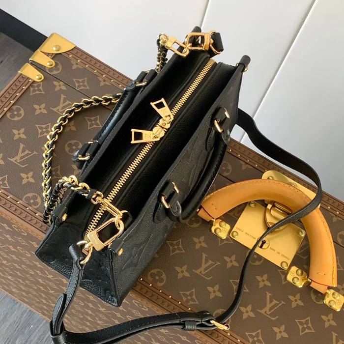 LOUIS VUITTON M23640 モノグラム ブラック 斜め掛けバッグ レディース斜め掛けチェーン 25x13x10cm サイズ:25x13x10cm